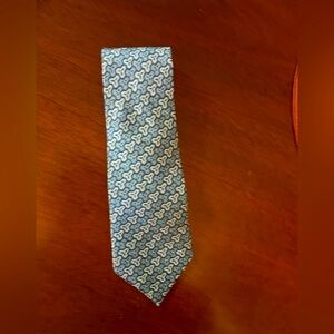 Luxury Hermes Silk Tie.